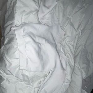 H&M white off the shoulder sweater